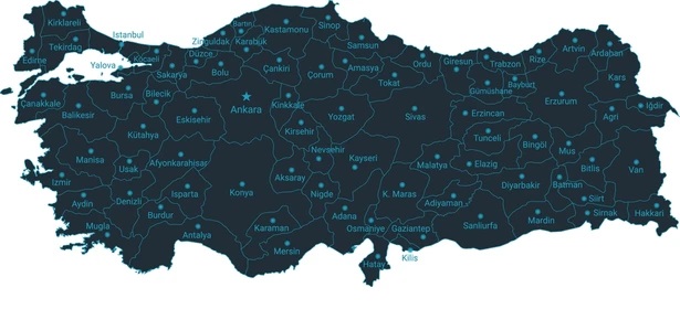 Türkiye Haritası
